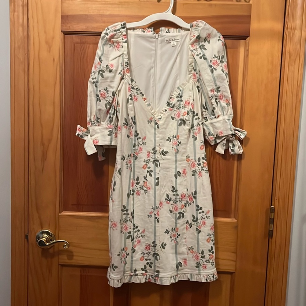 For Love and Lemons rose dress